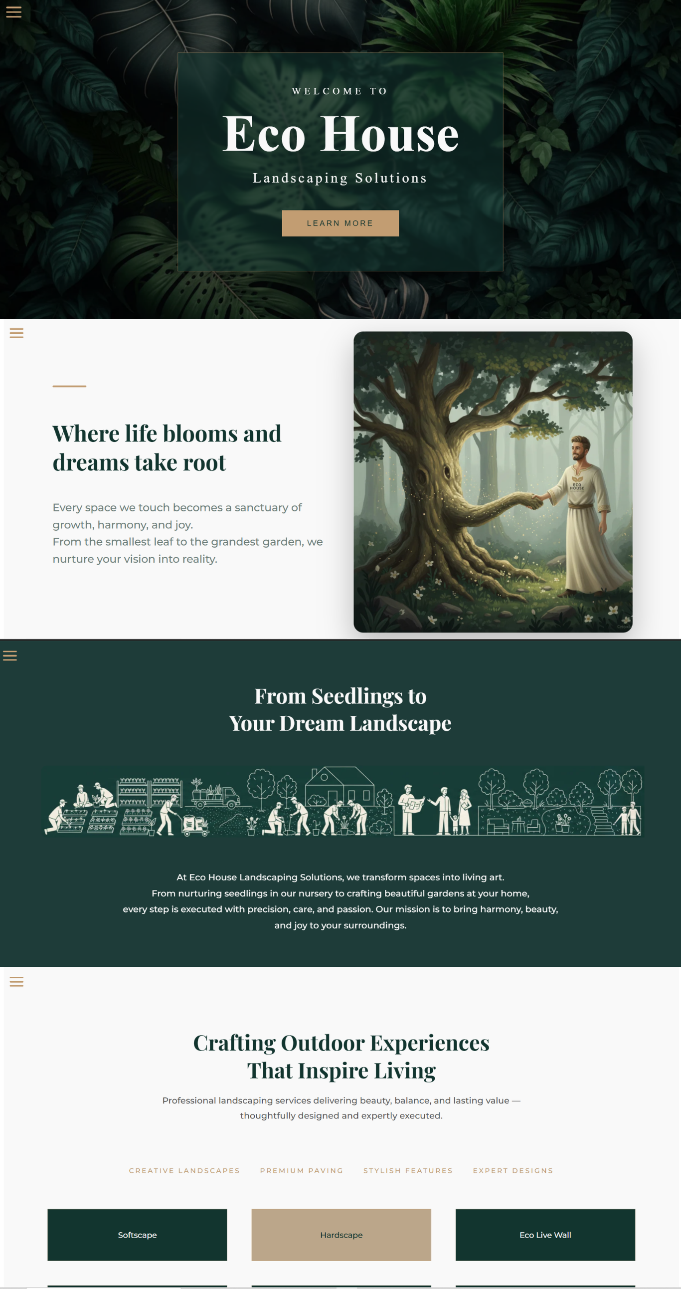 Eco House Landscaping